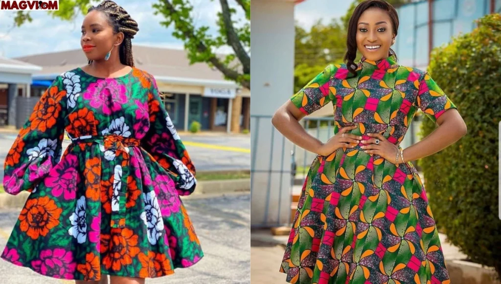 Simple Ankara Short Gown Styles
